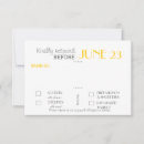 Search for allergies rsvp cards Response