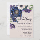 Search for navy and champagne invitations Floral