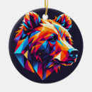 Search for bear christmas tree decorations Geometric