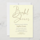 Search for light yellow invitations Elegant