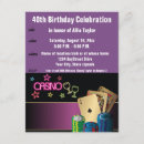 Search for casino 40th birthday invitations Las vegas