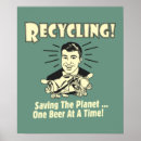 Search for funny recycling posters Planet