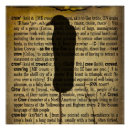 Search for gothic raven art Vintage