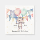 Search for monkey napkins Wild one