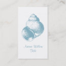 Search for sea shell business cards Unique