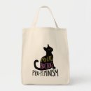 Search for cat tote bags Feminist
