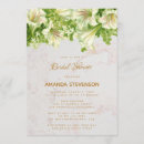 Search for lily bridal shower invitations White
