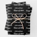 Search for high school graduation wrapping paper Congratulations