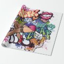 Search for street graffiti wrapping paper Abstract
