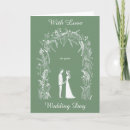 Search for bride and groom silhouette cards Couple