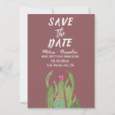 Search for cactus save the dates Terracotta