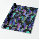 Search for northern lights wrapping paper Wildlife
