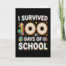 Search for funny teacher cards 100 days of school