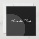 Search for circle save the dates Black