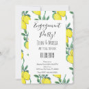 Search for lemon engagement party invitations Citrus