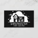 Search for home service business cards Janitorial