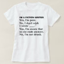 Search for author tshirts Humour