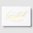 Search for elegant wedding guest books Luxury