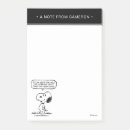 Search for peanuts post it notes Sally