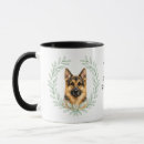 Search for alsatian mugs German shepherd dog