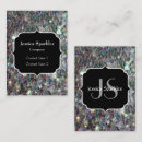 Search for mosaics business cards Silver