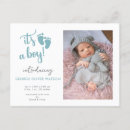 Search for its a boy birth announcement cards Elegant