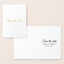 Search for folded save the dates Elegant