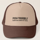 Search for exercise baseball caps Typography