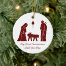 Search for nativity christmas tree decorations Star of bethlehem