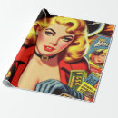 Search for pulp gift wrap Retro comics