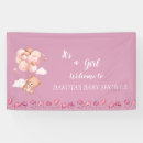 Search for its a girl banners Watercolor