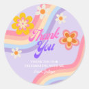 Search for baby girl shower favor stickers Retro