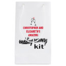 Search for wedding guest gift bags Typography