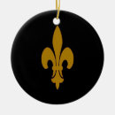 Search for fleur de lis christmas tree decorations Golden