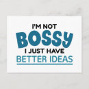 Search for bossy postcards Funny