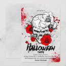 Search for blood splatter invitations Horror