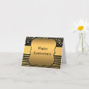 Search for black and gold anniversary cards Glitter