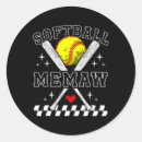 Search for cute softball stickers Pitcher