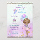 Search for african american birthday invitations Girl
