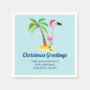 Search for beach christmas placemats Pink flamingo