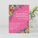 Search for flower arrangement invitations Colourful flowers