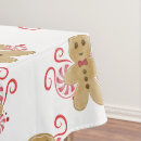 Search for gingerbread tablecloths Red