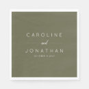 Search for olive green napkins Elegant