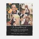 Search for in loving memory blankets Celebration of life