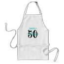 Search for 50 birthday aprons Typography