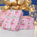 Search for pink flamingo christmas wrapping paper Pattern