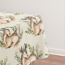 Search for wildlife tablecloths Watercolor
