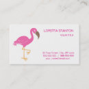 Search for flamingo business cards Summer