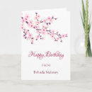 Search for sakura birthday cards Elegant