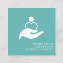 Search for home health care business cards Simple
